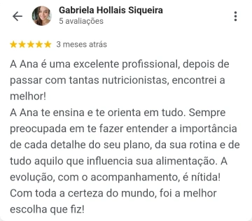 Depoimento de paciente do Método AD